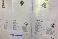 Our supplier produces  Lysozyme HCl for DSM